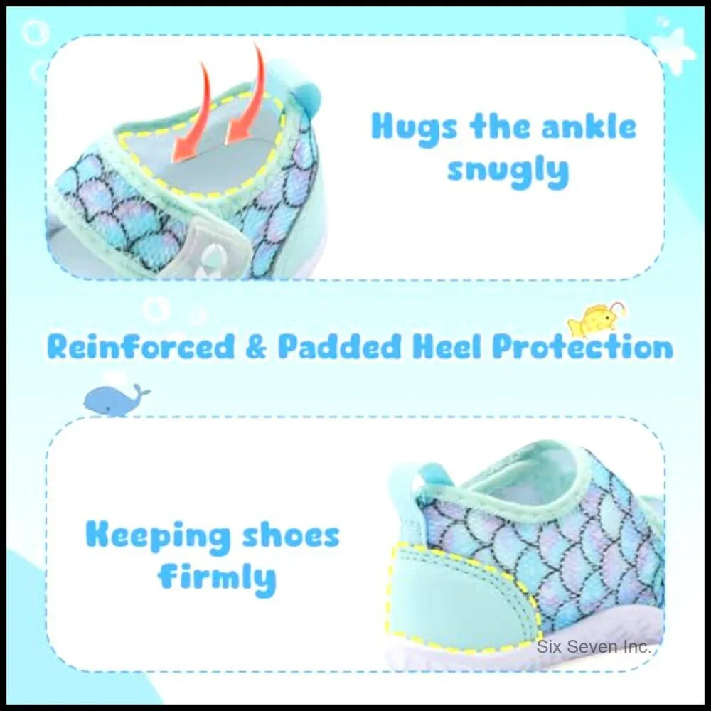 Toddler Water Shoes Quick Dry Breathable Lightweight Swim Aqua Socks Barefoot